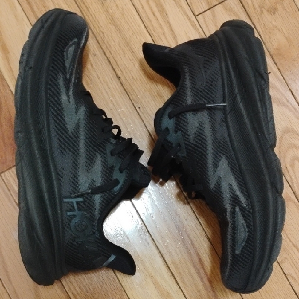 Hoka Men's Black  Athletic Shoes. Sold